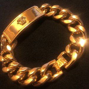 Versace Medusa Rope Bracelet